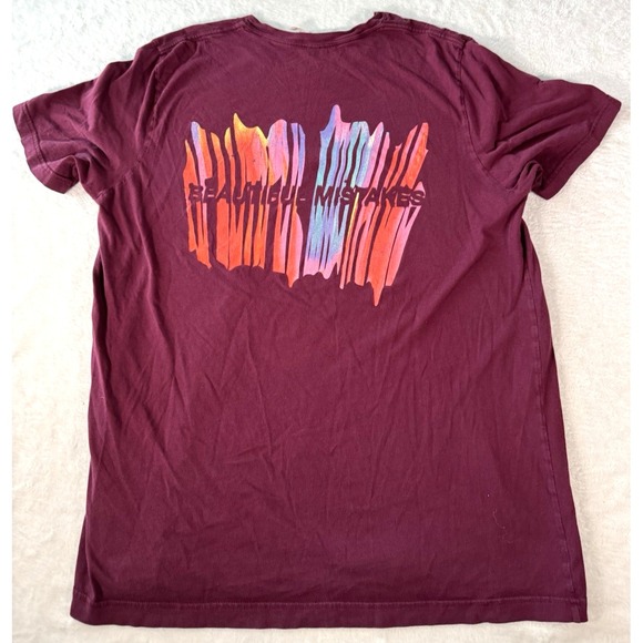 Maroon 5 Beautiful Mistakes Double Sided Band Concert T-Shirt Mens Size XL - Picture 9 of 11
